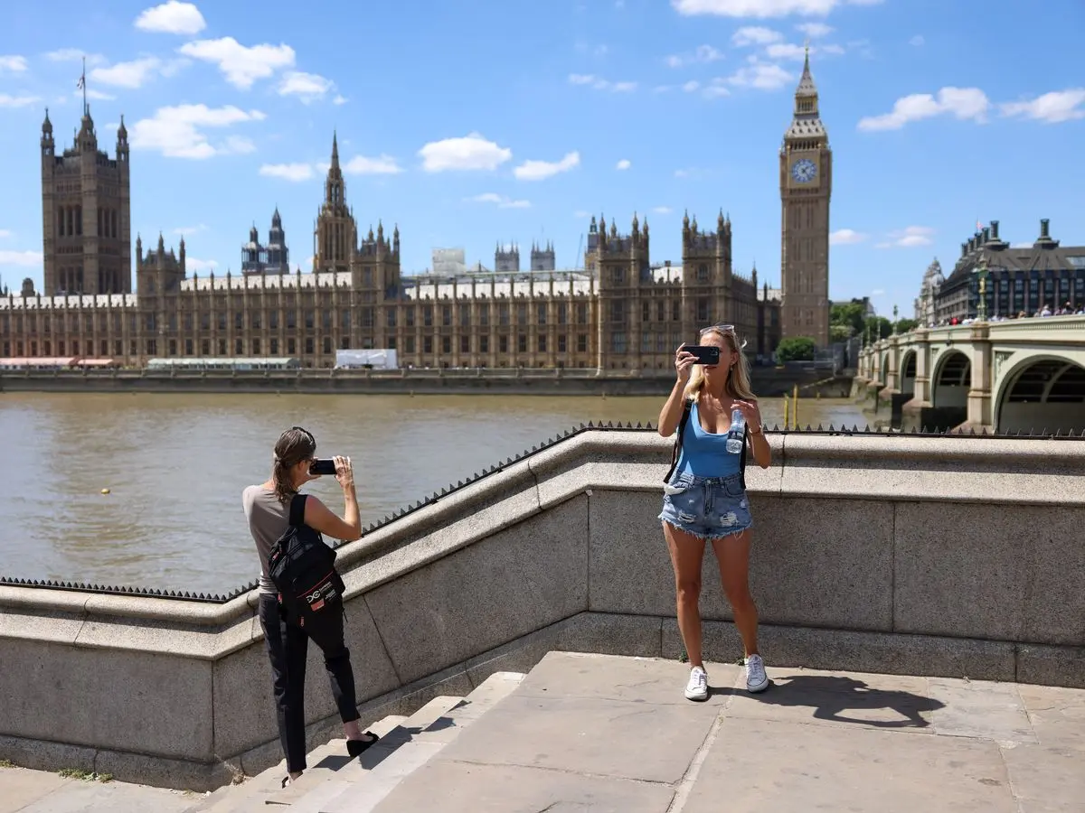 London skyline with Big Ben